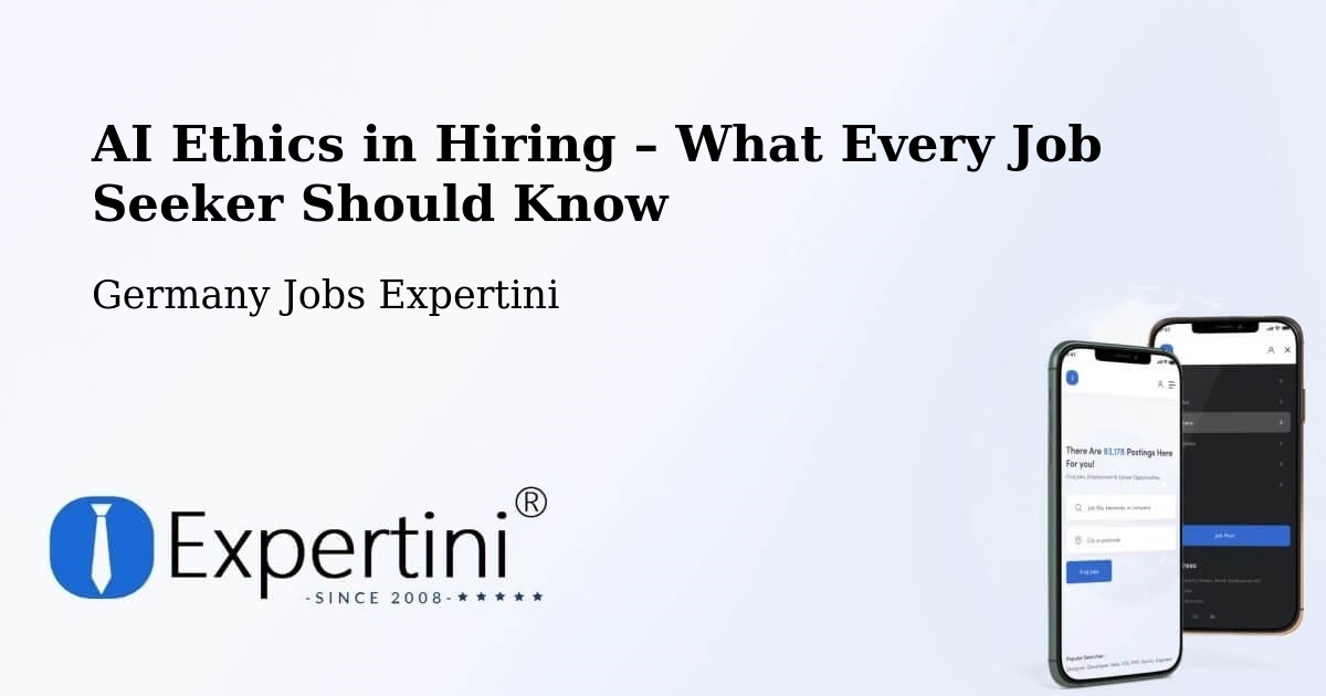AI Ethics in Recruitment & Hiring – Pouch - Pouch, Germany Jobs Expertini