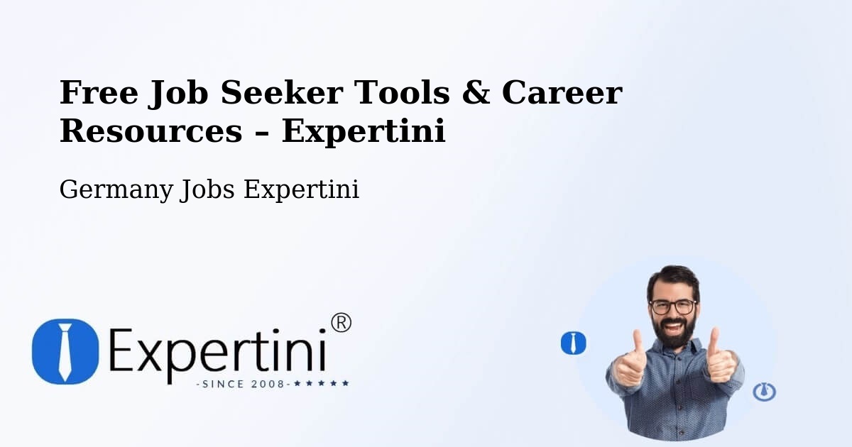 Free Job Seeker Tools & Career Resources – Pouch - Pouch, Germany Jobs Expertini